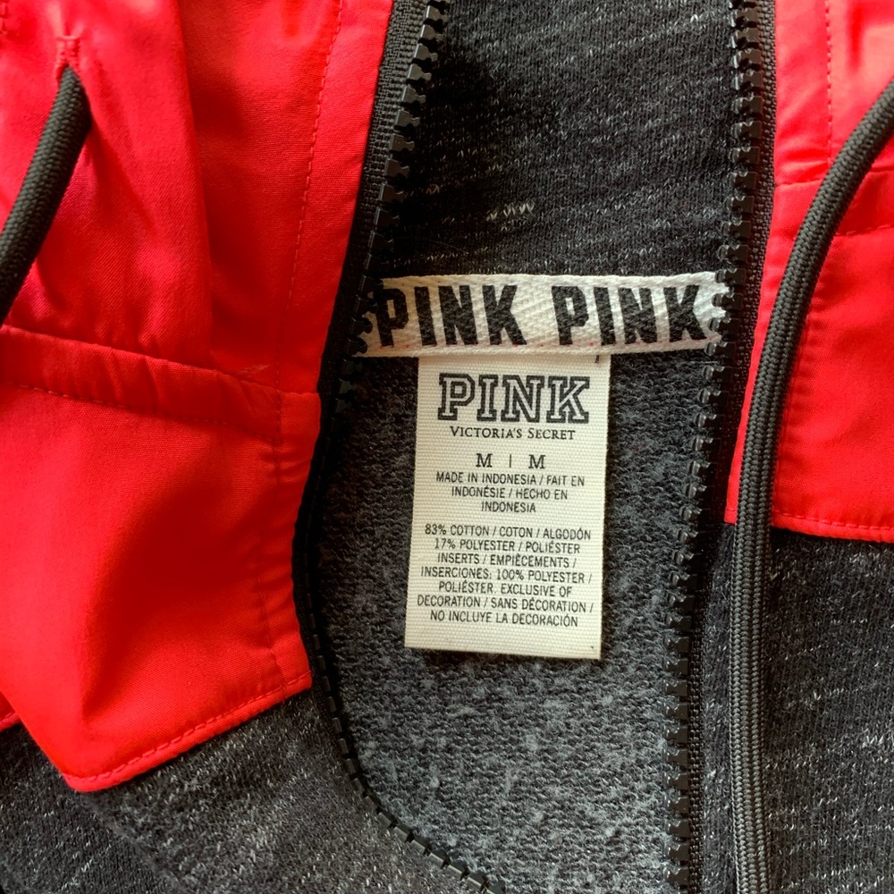 PINK 3/4 zip - Picture 2 of 2